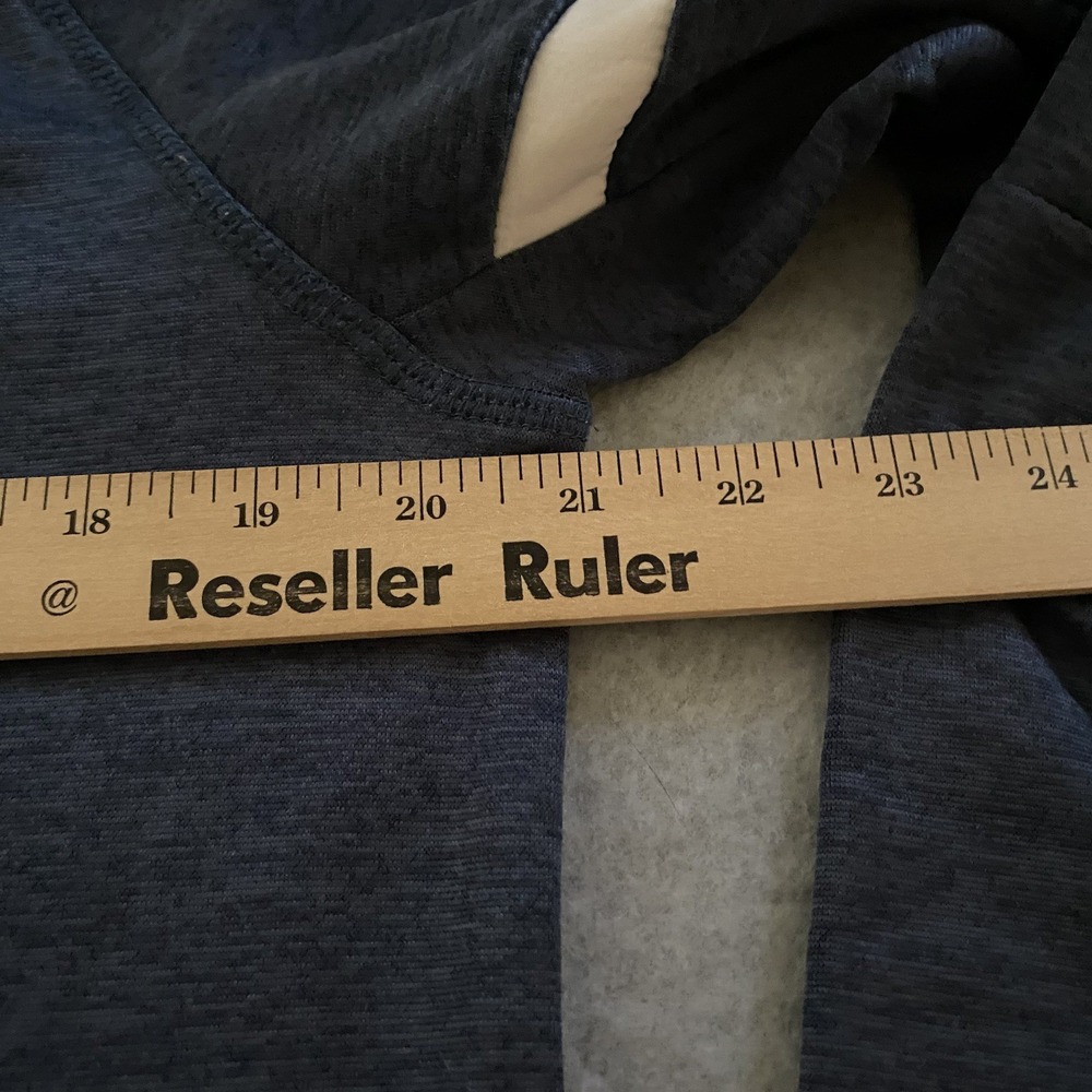 Layer 8‎ Tech Fleece Training Hoodie Men's Medium Navy Black Sweatshirt Active - Picture 6 of 10
